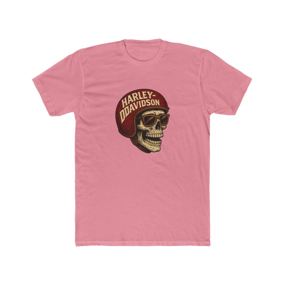 Harley Davidson Retro Skull T-Shirt - alternate angle 2, merchandise