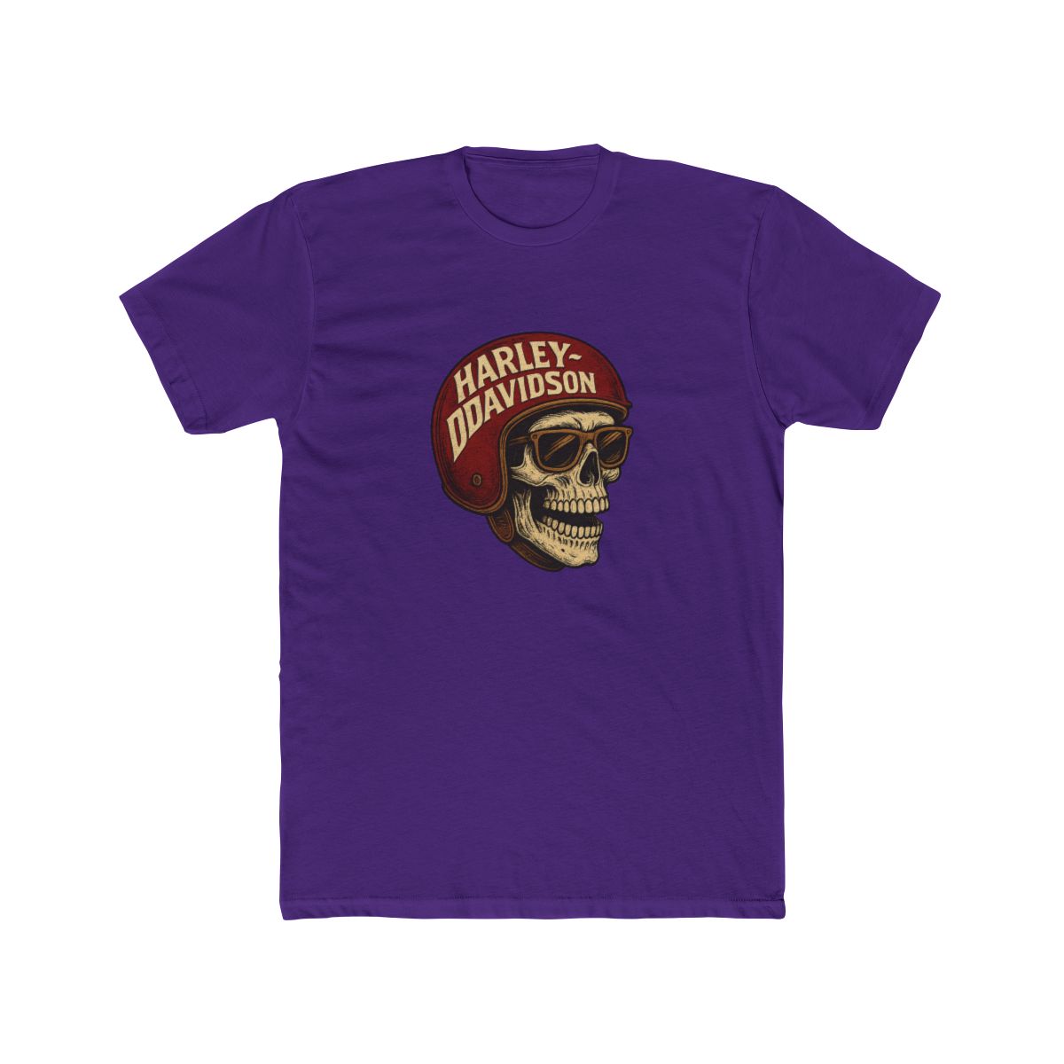 Harley Davidson Retro Skull T-Shirt - alternate angle 4, merchandise