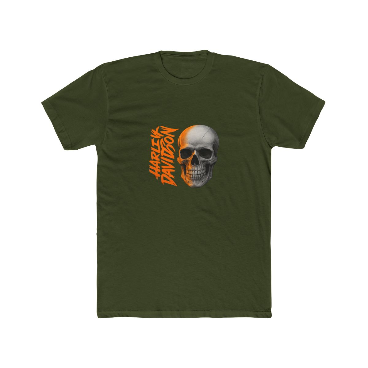 Harley Davidson Skull T-Shirt - alternate angle 2, merchandise