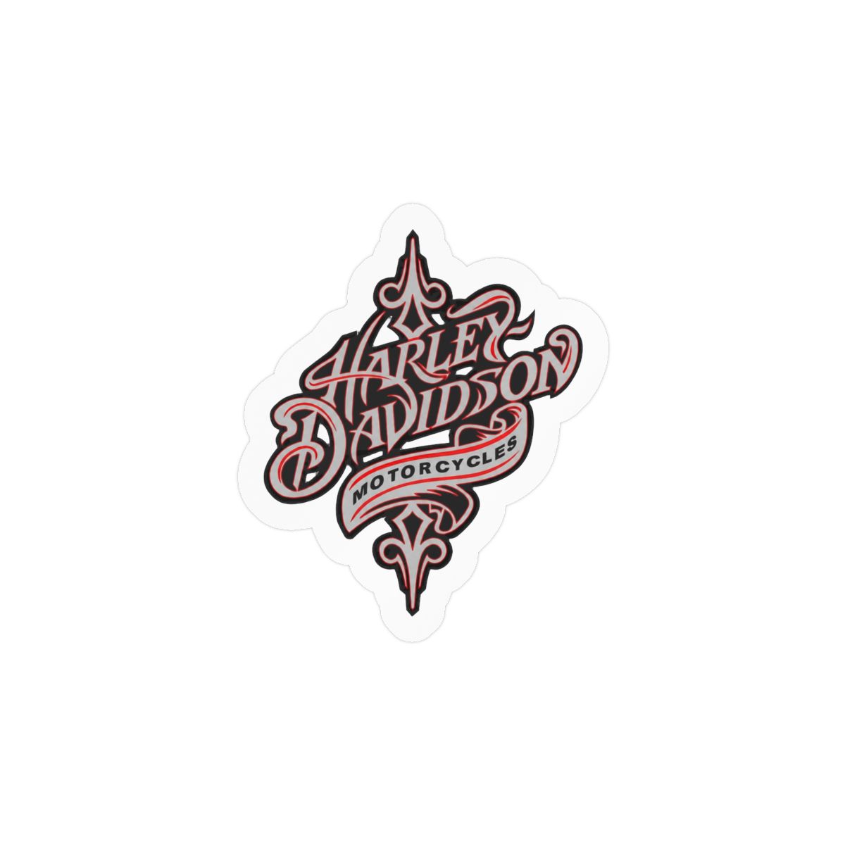 Club Hog Boys Cruiser Motorcycle Sticker | Bold Vinyl Biker Decal - alternate angle 1, merchandise