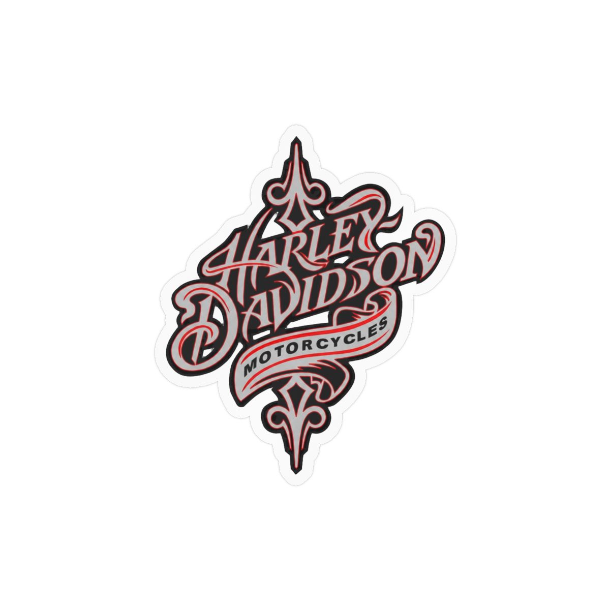 Club Hog Boys Cruiser Motorcycle Sticker | Bold Vinyl Biker Decal