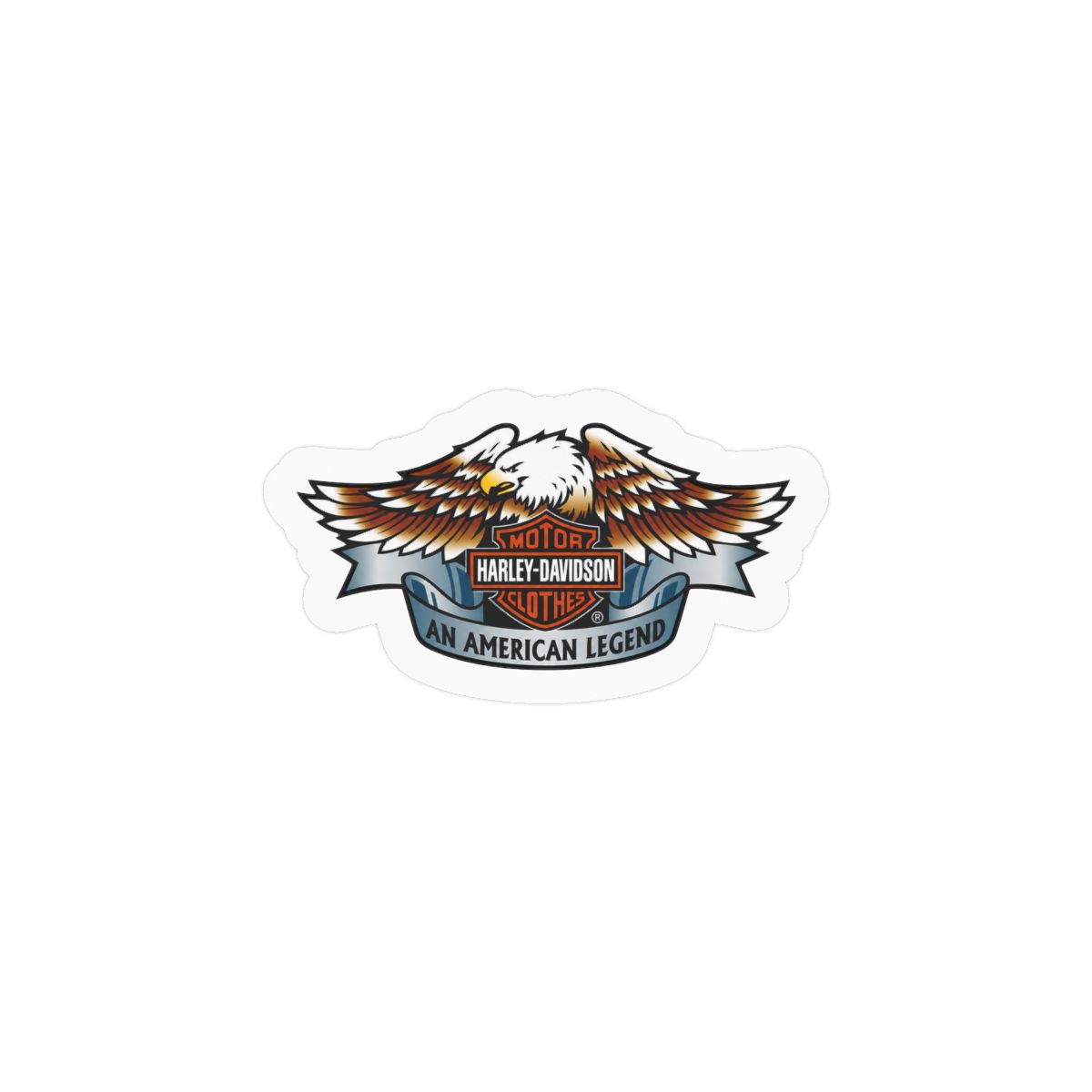 Club Hog Boys Cruiser Motorcycle Sticker | Bold Vinyl Decal - alternate angle 2, merchandise
