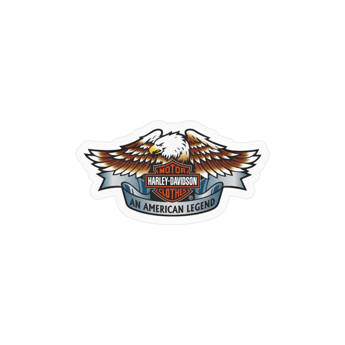 Club Hog Boys Cruiser Motorcycle Sticker | Bold Vinyl Decal - alternate angle 1, merchandise