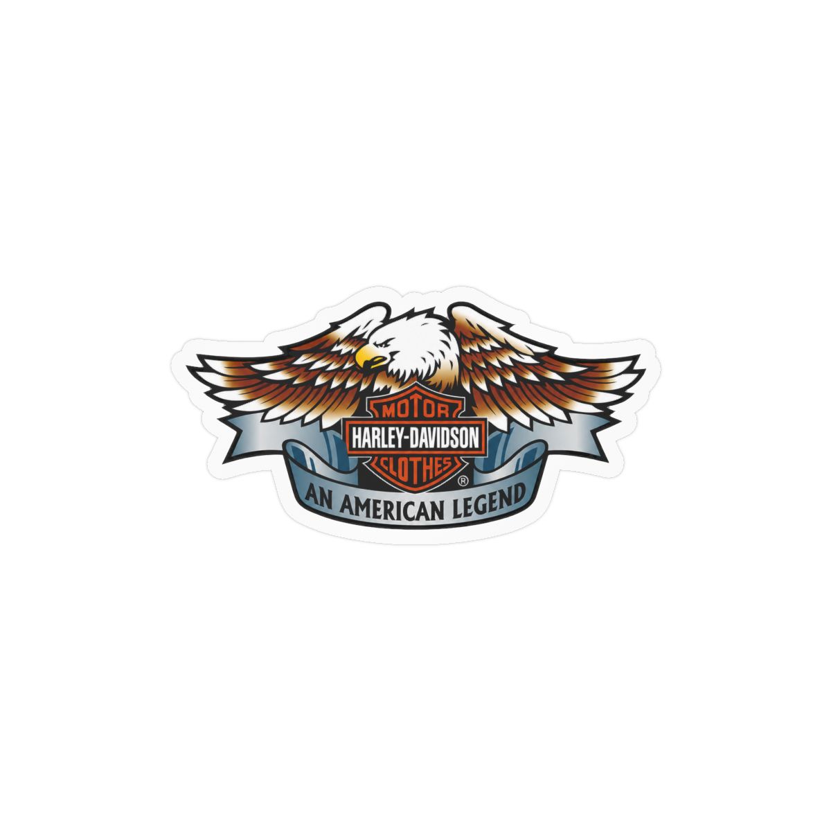 Club Hog Boys Cruiser Motorcycle Sticker | Bold Vinyl Decal - alternate angle 3, merchandise
