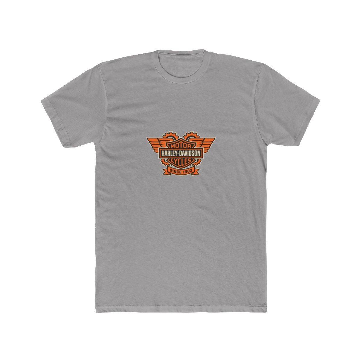Harley Davidson Motorcycles Graphic T Shirt - Biker Lifestyle Gift - alternate angle 2, merchandise