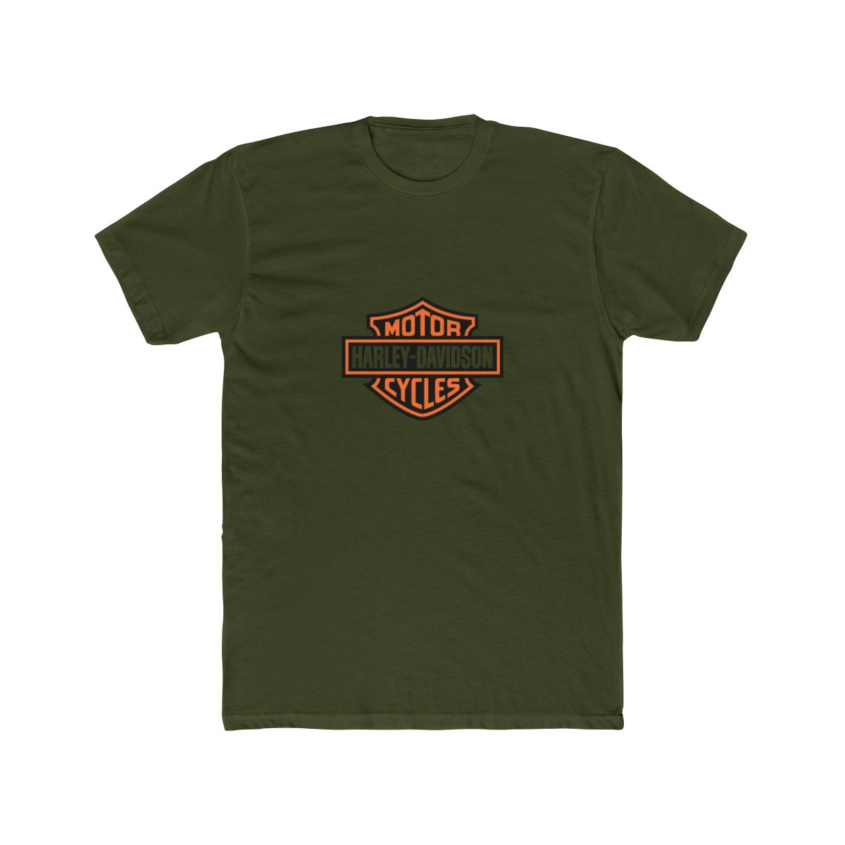 Harley Davidson Motorcycles Classic Logo Graphic T Shirt Size 2XL - alternate angle 5, merchandise