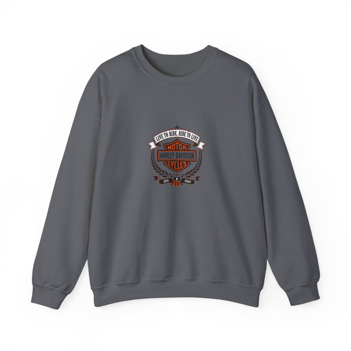 Harley-Davidson "MOTOR" Crewneck - alternate angle 5, merchandise