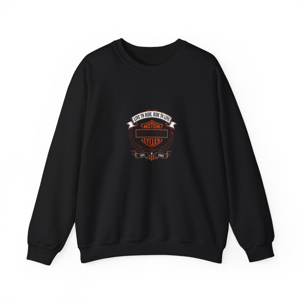 Harley-Davidson "MOTOR" Crewneck - alternate angle 2, merchandise